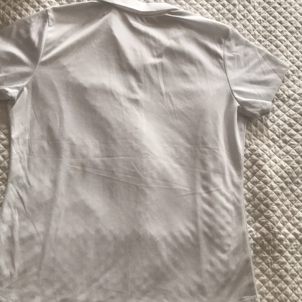 White Golf Shirt - Picture 4 of 4